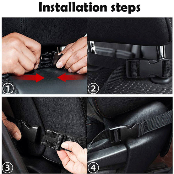 Car Backseat Organizer 60x42cm 600D Polyester Waterproof Universal Size