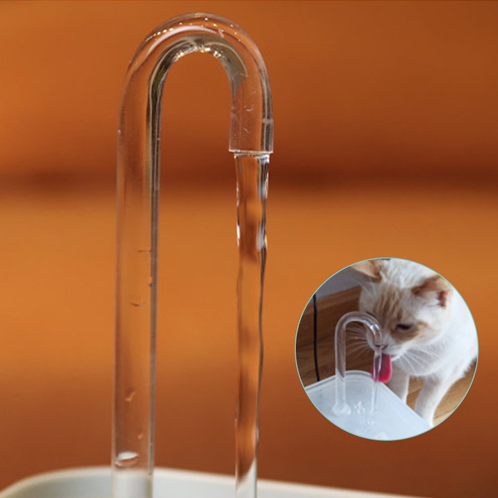 Pet water fountain, ultra-quiet USB electric dispenser with 3 water flow speeds, 1.5L capacity, green color