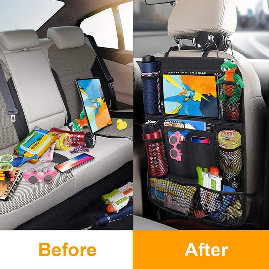 Car Backseat Organizer 60x42cm 600D Polyester Waterproof Universal Size