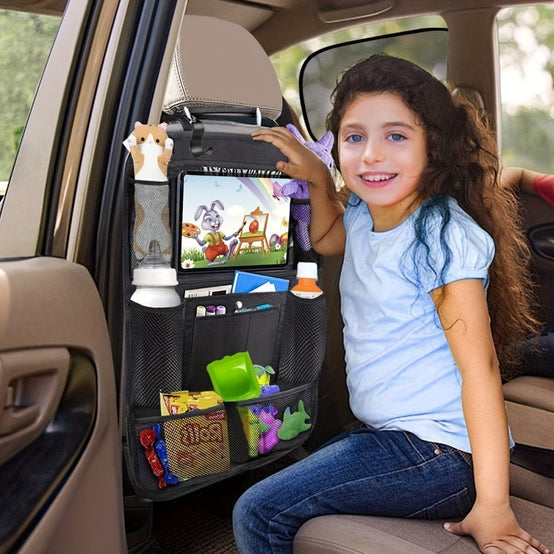 Car Backseat Organizer 60x42cm 600D Polyester Waterproof Universal Size