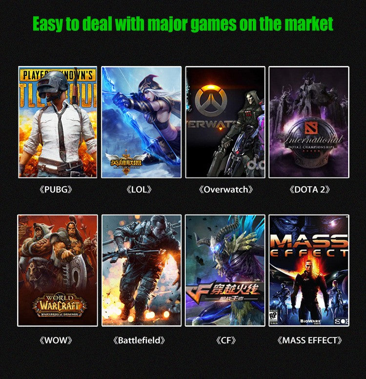 Ultra-Slim One-Handed Backlit Mini Gaming Keyboard 35 Keys