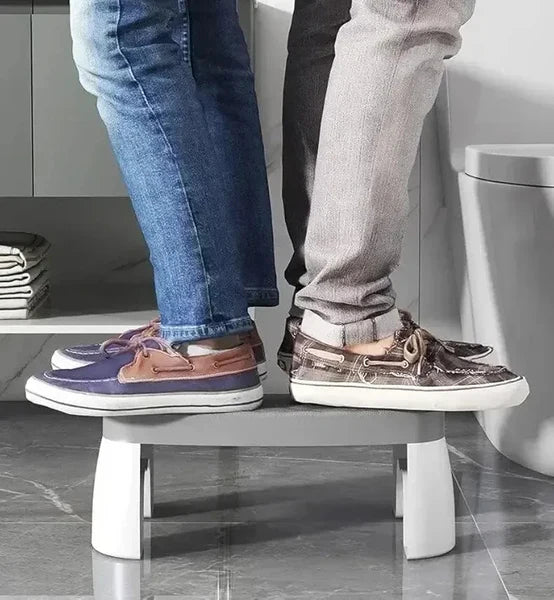 Special Toilet Stool for 35° Leg Elevation, Portable Non-Slip Design, 42*25*17cm
