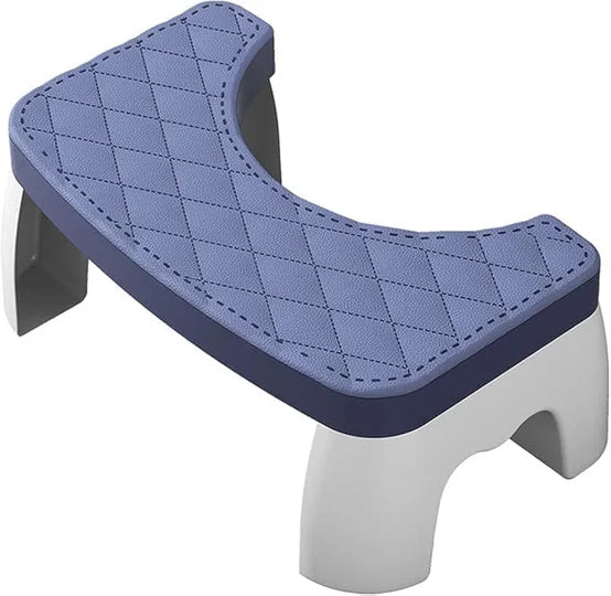 Special Toilet Stool for 35° Leg Elevation, Portable Non-Slip Design, 42*25*17cm