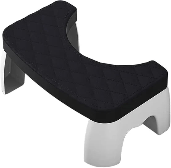 Special Toilet Stool for 35° Leg Elevation, Portable Non-Slip Design, 42*25*17cm