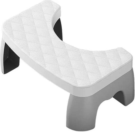 Special Toilet Stool for 35° Leg Elevation, Portable Non-Slip Design, 42*25*17cm
