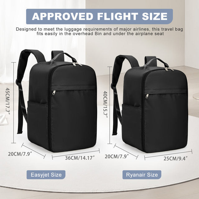 Lumin backpack, special dimensions for cabin luggage, 40x20x25cm, lightweight and comfortable functional travel bag, 4 colors