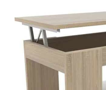 Lift-top coffee table 50x90x45cm available in 4 colors