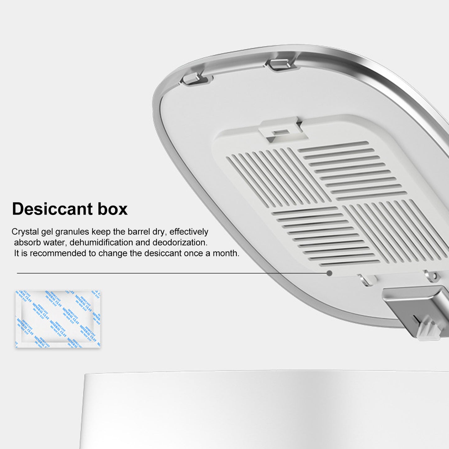 Comedero inteligente con wifi  para mascotas autonomía de hasta 3 semanas capacidad 4 litros color blanco