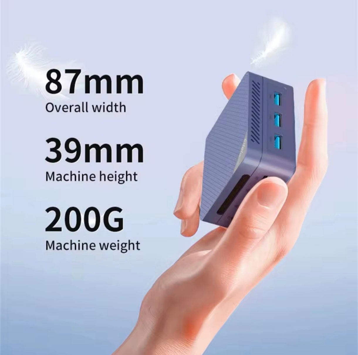 MLLSE-Mini PC G2 Pro procesador Intel Twin Lake N150 12GB de RAM 512GB de SSD WiFi 5  Bluetooth 5.0 Windows 11